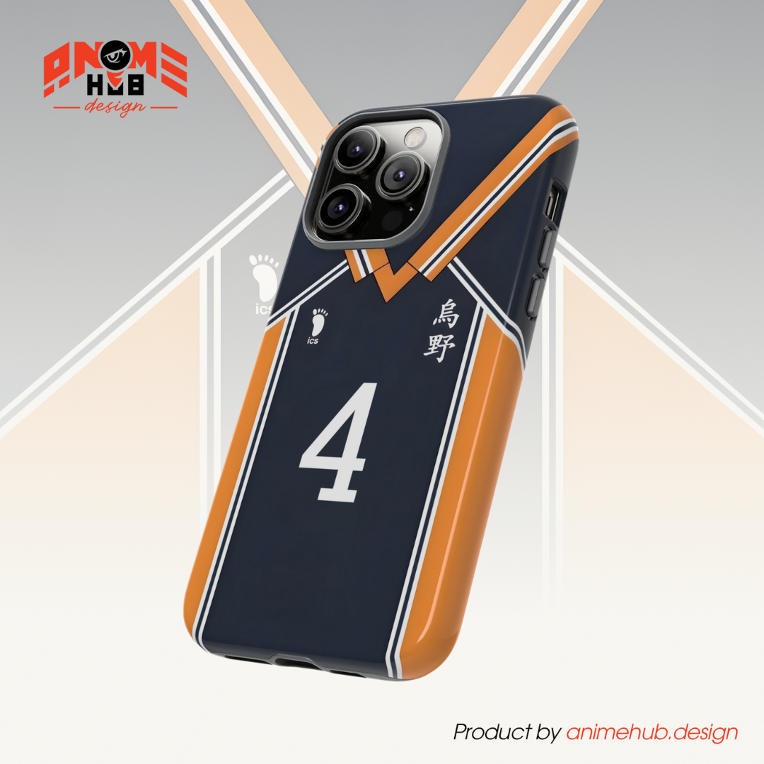 Haikyuu Phone Case – Nishinoya Yū #4 Volleyball Anime Phone Case ANIME HUB