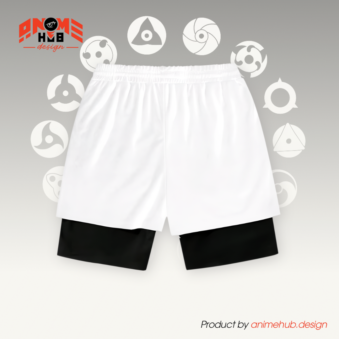 Uzumaki - Pantalones cortos de Narutoo Streetwear ANIME HUB