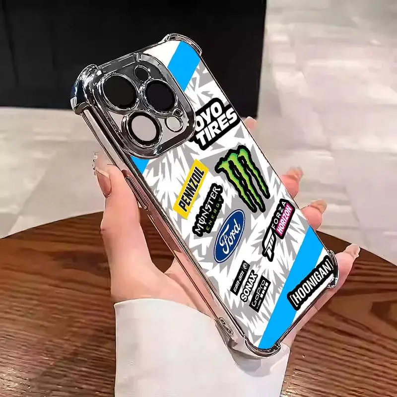 Color Full 7 Blue Energy Edition For Iphone/Samsung Cushion Drop Protection Phone Case