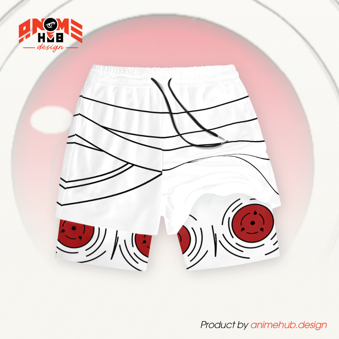 Uzumaki - Pantalones cortos de Narutoo Streetwear ANIME HUB
