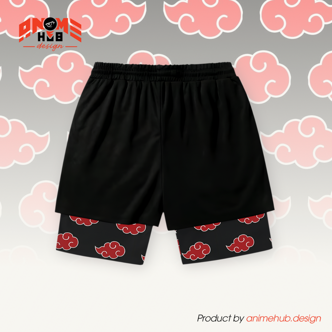 Uzumaki - Pantalones cortos de Narutoo Streetwear ANIME HUB