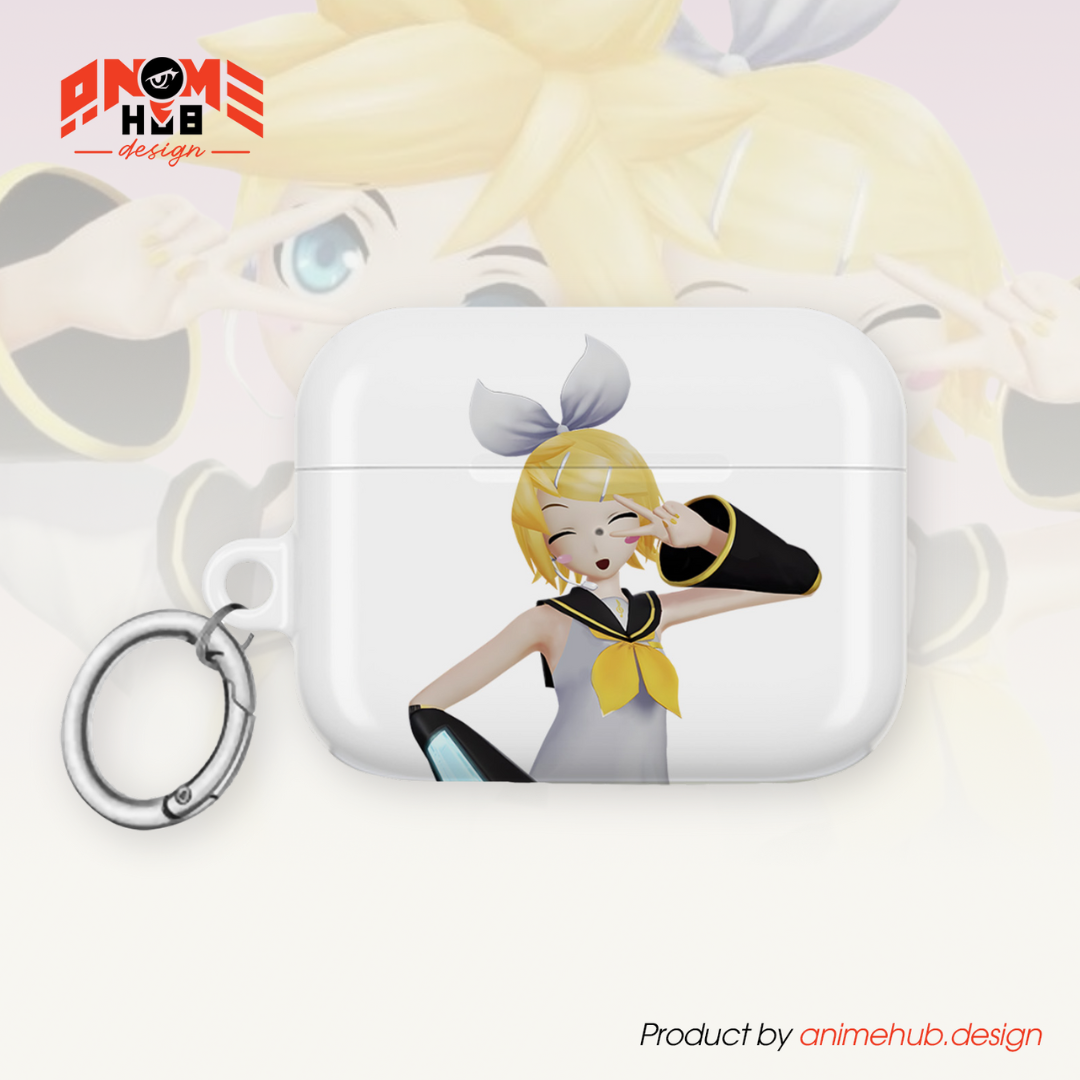 Funda protectora suave para AirPods 3 de Kagamine Rin Len - ANIME HUB