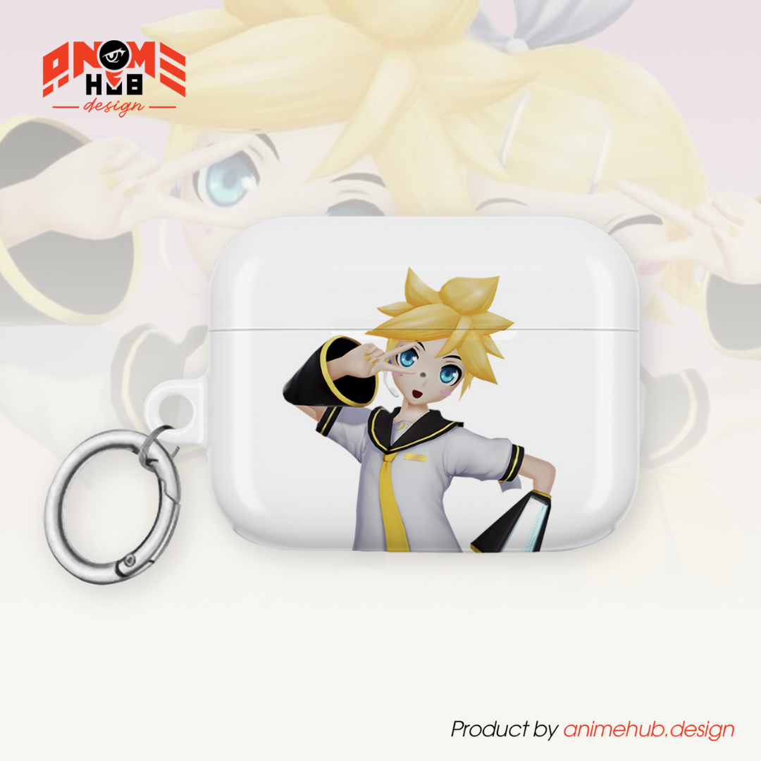 Funda protectora suave para AirPods 2 de Kagamine Rin Len - ANIME HUB