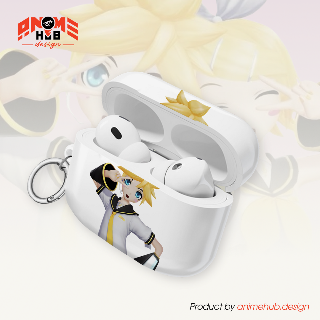 Funda protectora suave para AirPods 2 de Kagamine Rin Len - ANIME HUB