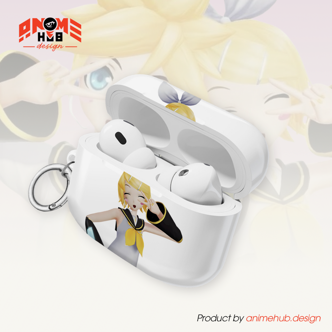 Funda protectora suave para AirPods 3 de Kagamine Rin Len - ANIME HUB