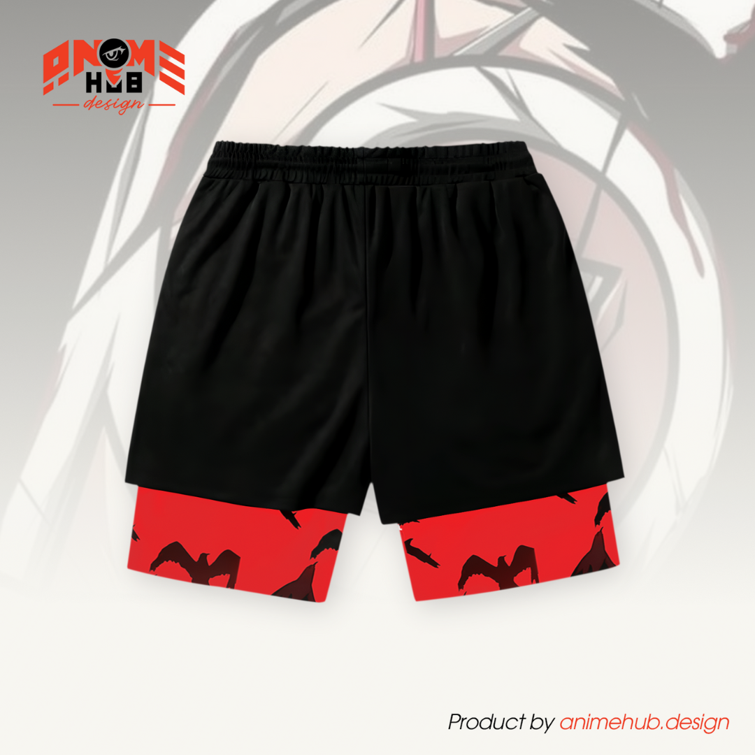 Uzumaki - Pantalones cortos de Narutoo Streetwear ANIME HUB