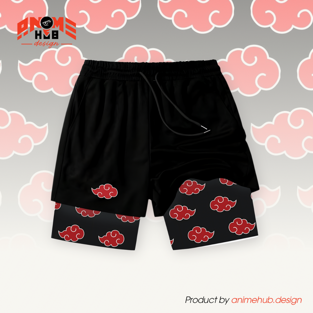 Uzumaki - Pantalones cortos de Narutoo Streetwear ANIME HUB