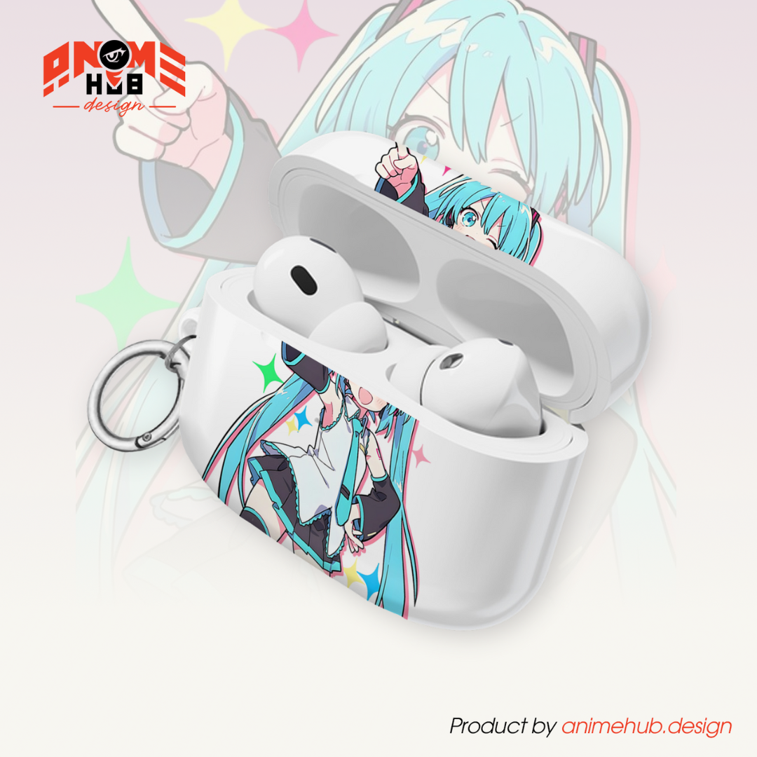 Funda protectora suave para AirPods 3 de Hatsune Miku ANIME HUB