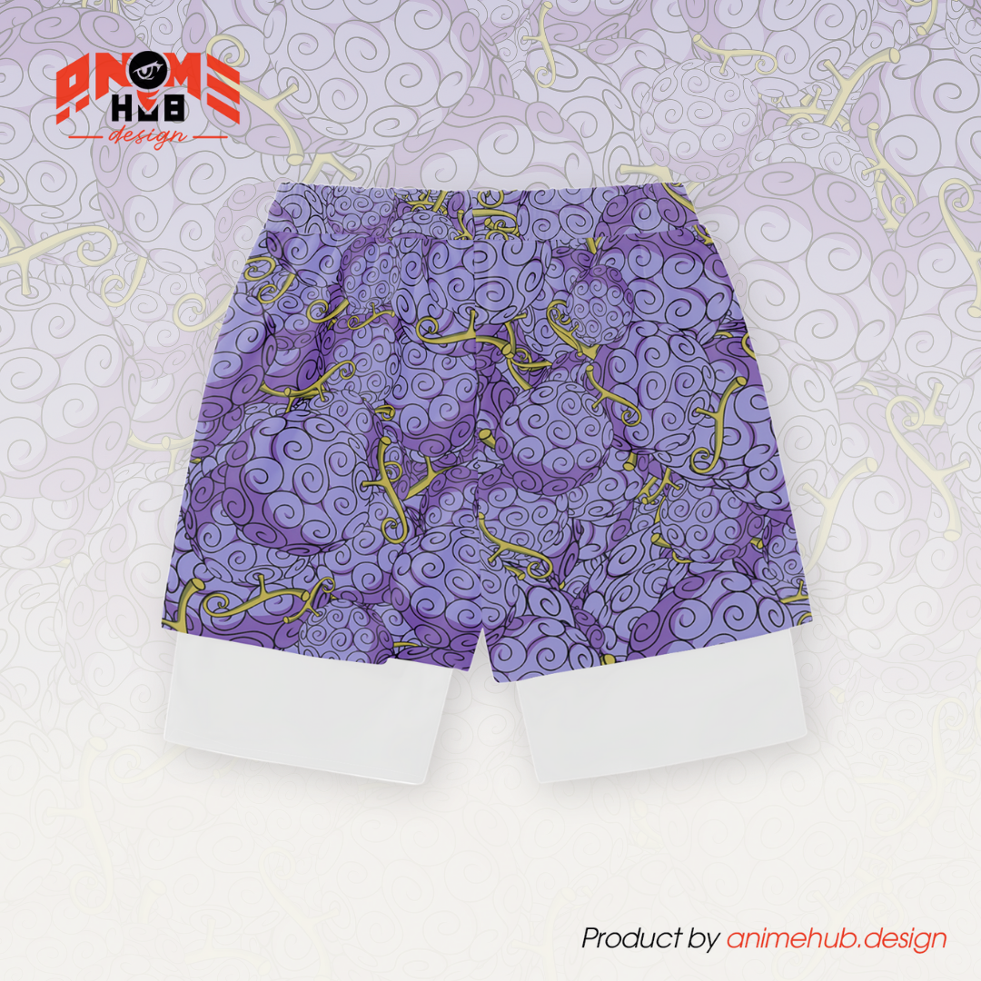 Anime Fruta del Diablo 6 – Pantalones cortos de Onepiecee ANIME HUB