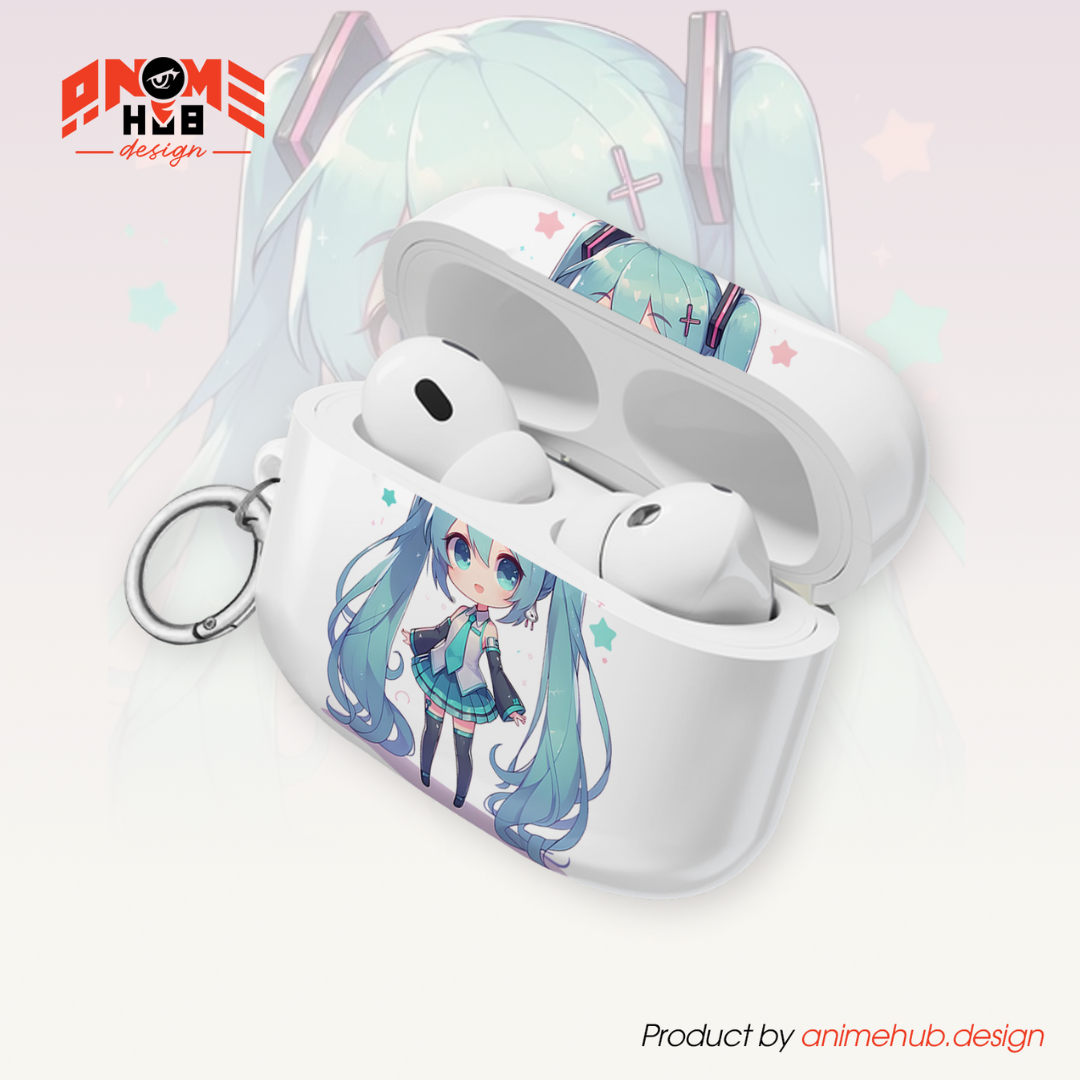 Funda protectora suave para AirPods 2 de Hatsune Miku ANIME HUB