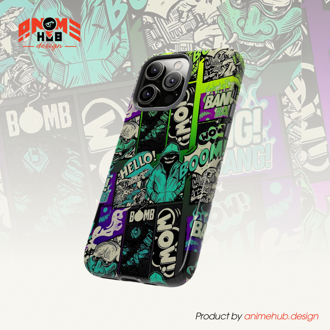 BOOM! BANG! WOW! 2 – Graffiti Street Style Phone Case ANIME HUB
