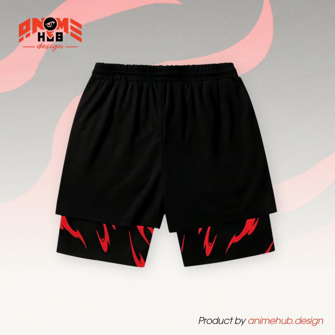 Uzumaki - Pantalones cortos de Narutoo Streetwear ANIME HUB