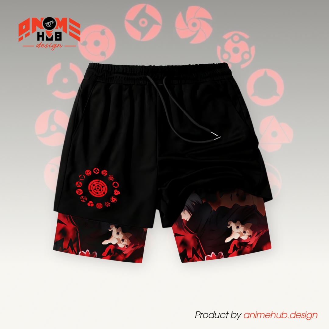 Uzumaki - Pantalones cortos de Narutoo Streetwear ANIME HUB