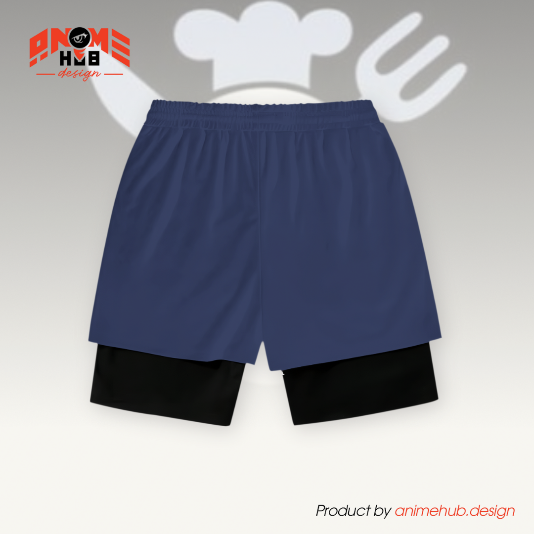One Piecee Shorts 3 – Sanji Jolly Roger Pirate Symbol Design ANIME HUB