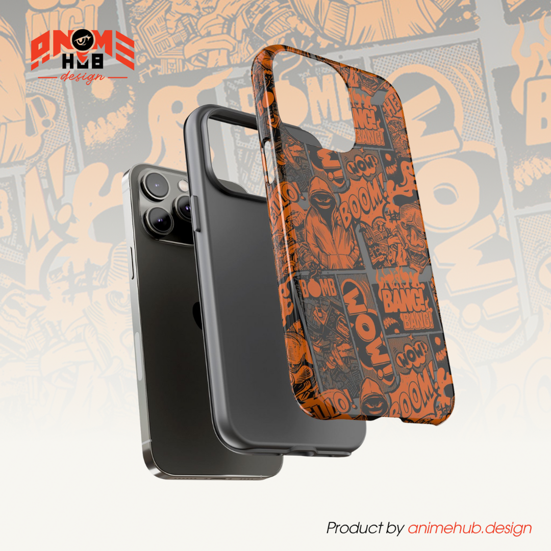 BOOM! BANG! WOW! 4 – Graffiti Street Style Phone Case ANIME HUB