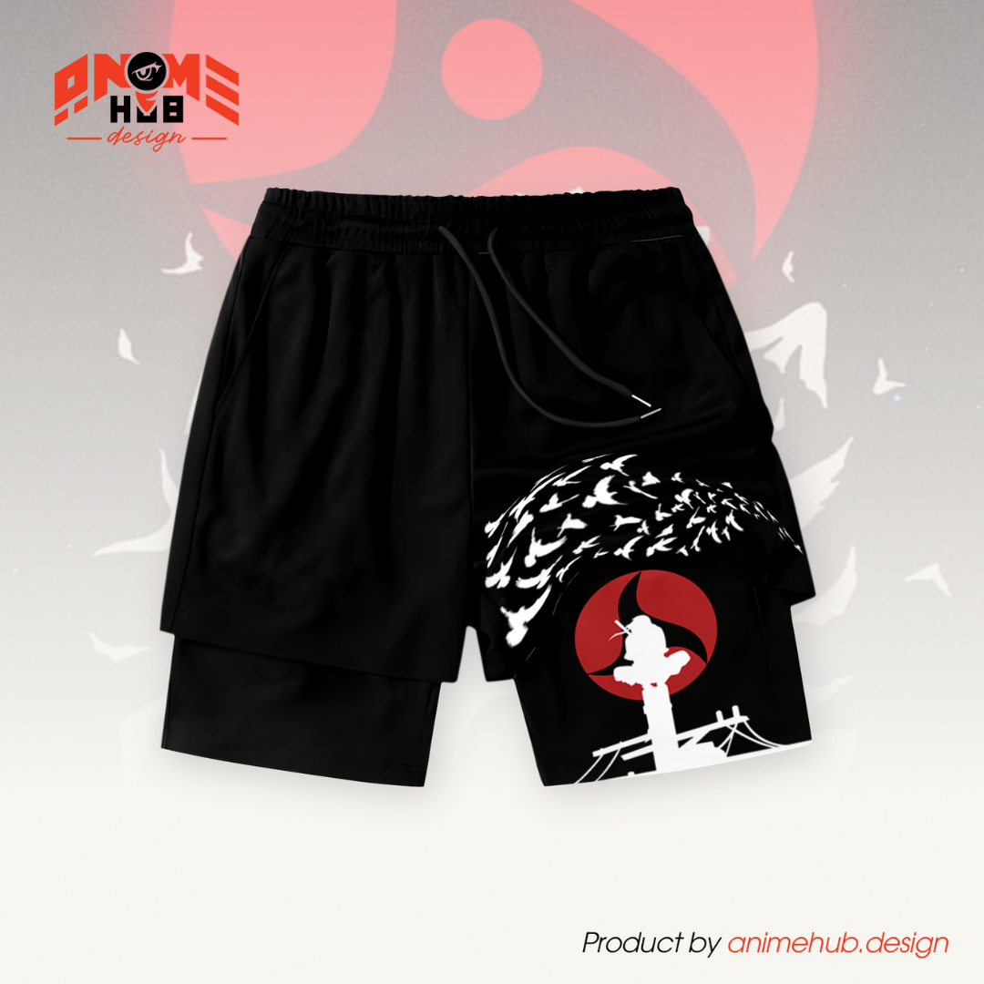 Uzumaki - Pantalones cortos de Narutoo Streetwear ANIME HUB