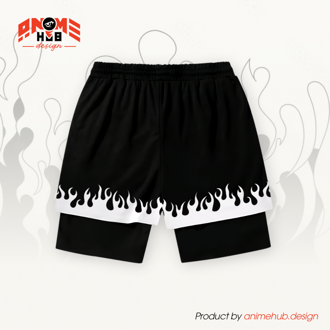 Uzumaki - Pantalones cortos de Narutoo Streetwear ANIME HUB