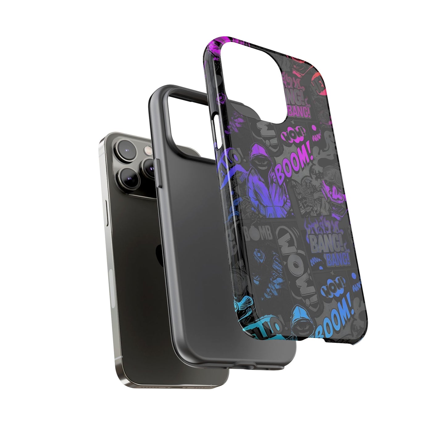 BOOM! BANG! WOW! 9 – Graffiti Street Style Phone Case ANIME HUB