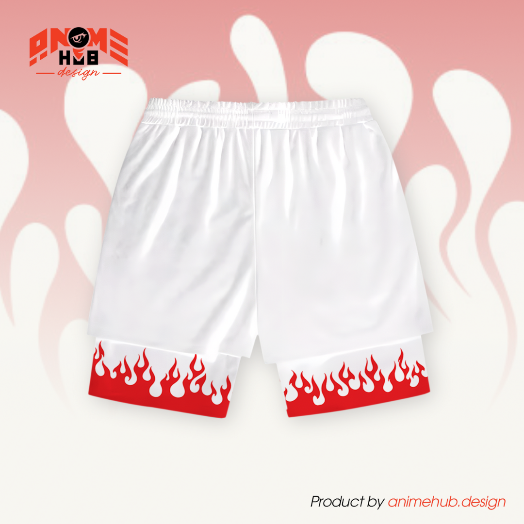 Uzumaki - Pantalones cortos de Narutoo Streetwear ANIME HUB
