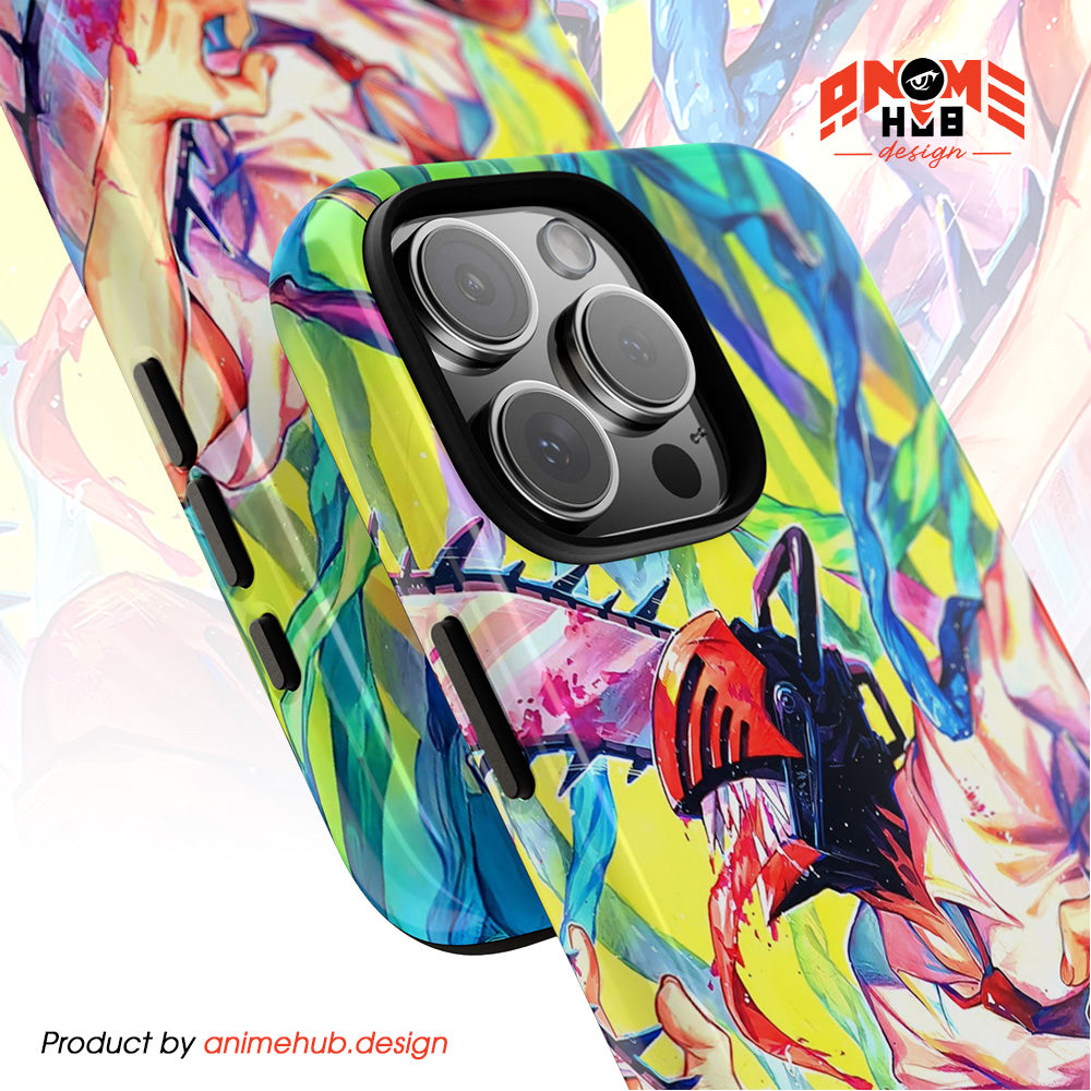 Chainnsaww Man Phone Case – Anime Denjii 3 Phone Case ANIME HUB