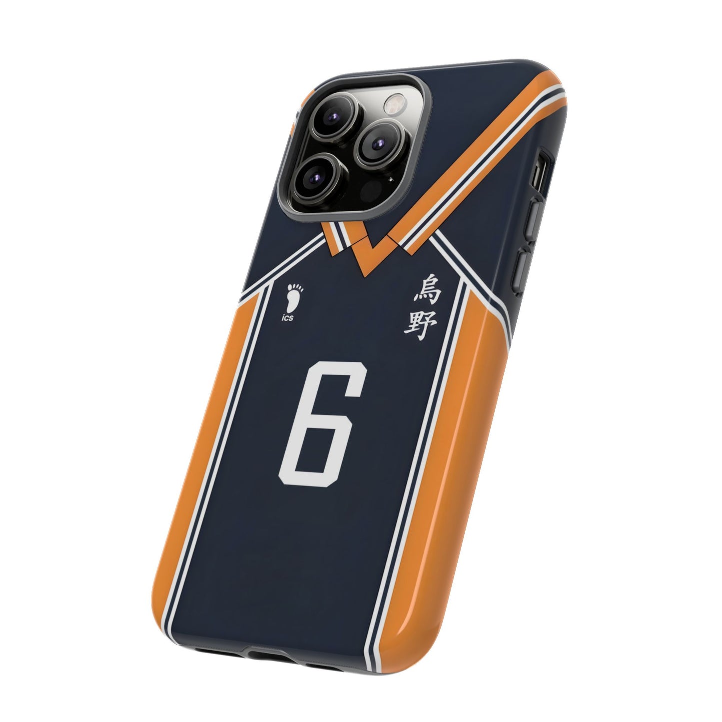 Haikyuu Phone Case – Ennoshita Chikara #6 Volleyball Anime Phone Case ANIME HUB