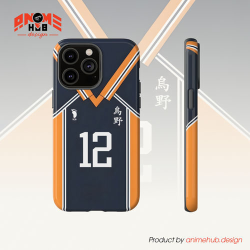 Haikyuu Phone Case – Tsukishima Kei #12 Volleyball Anime Phone Case ANIME HUB