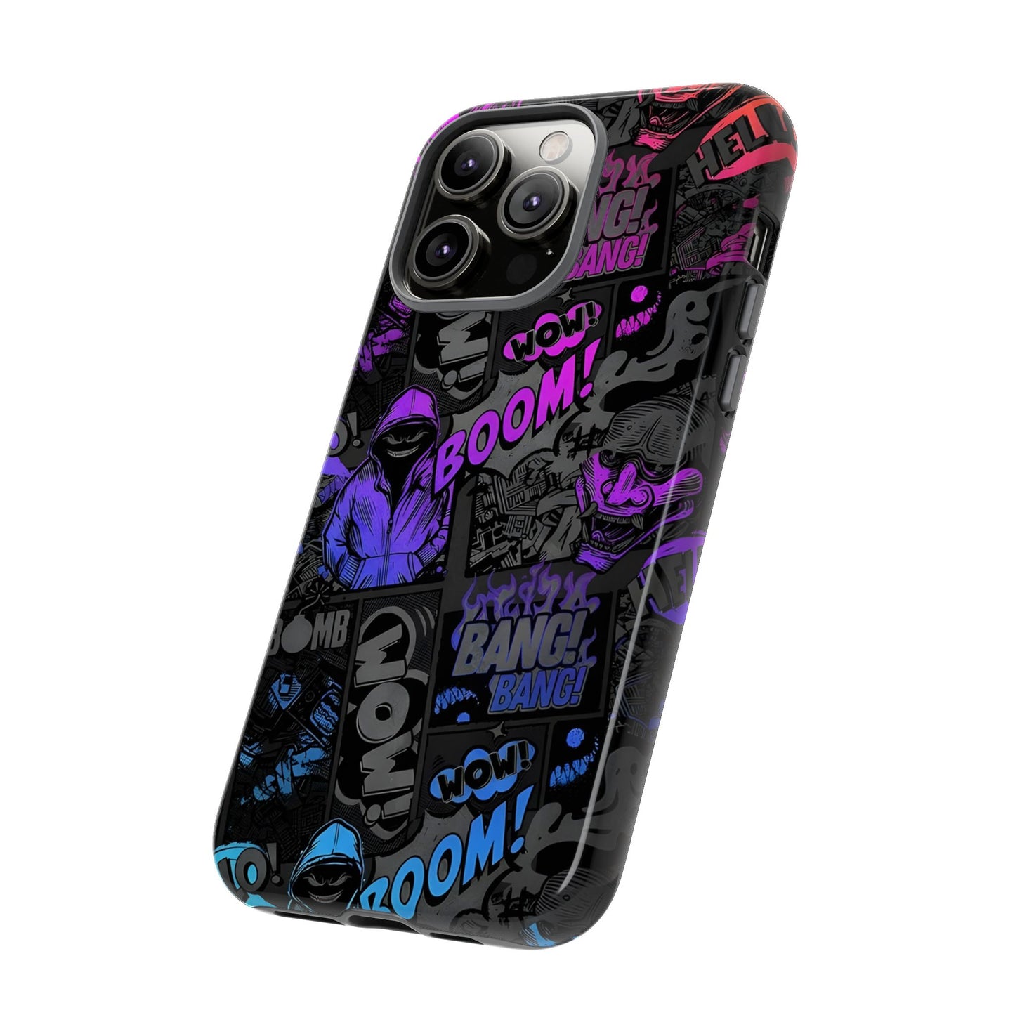 BOOM! BANG! WOW! 9 – Graffiti Street Style Phone Case ANIME HUB