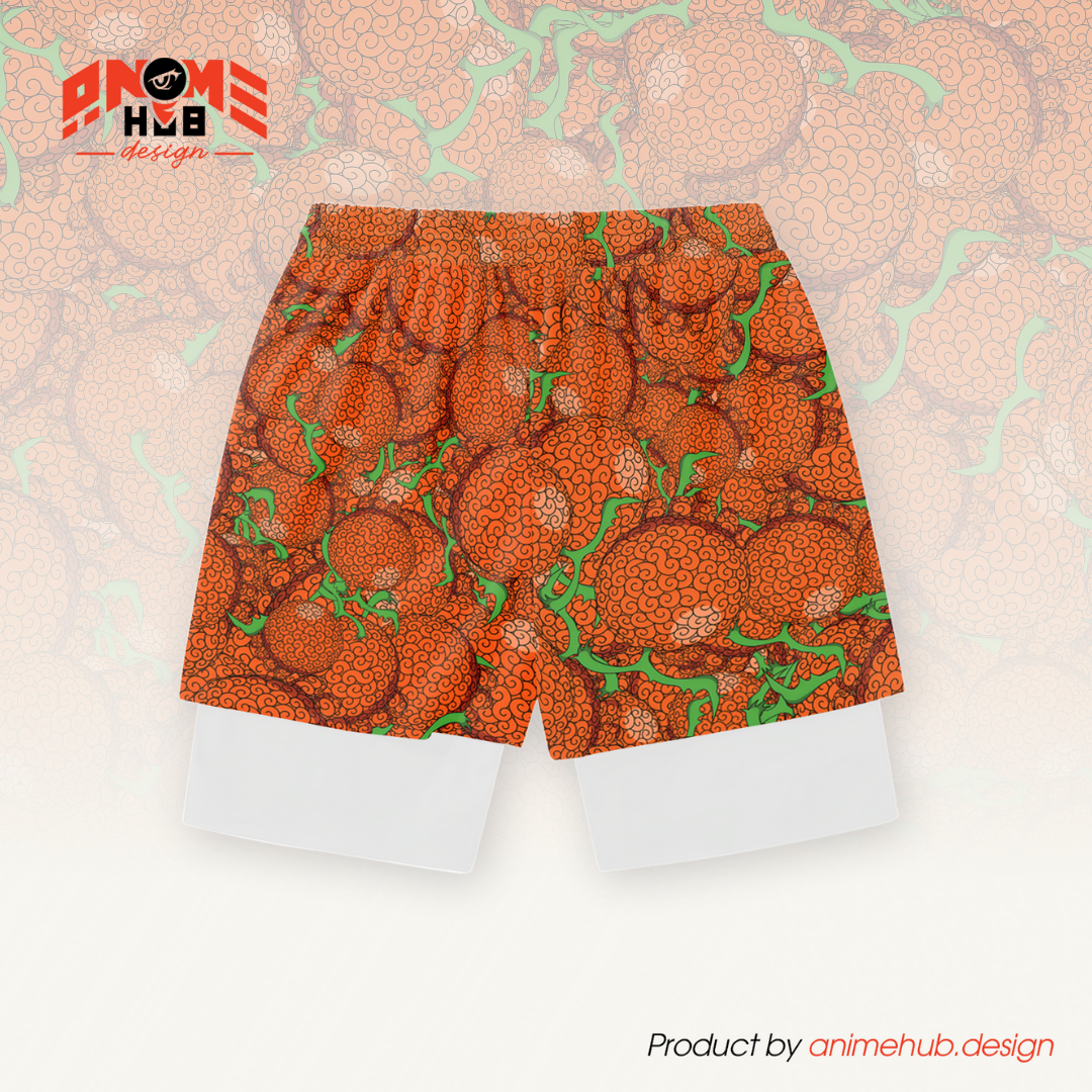 Anime Fruta del Diablo 13 – Pantalones cortos de Onepiecee ANIME HUB