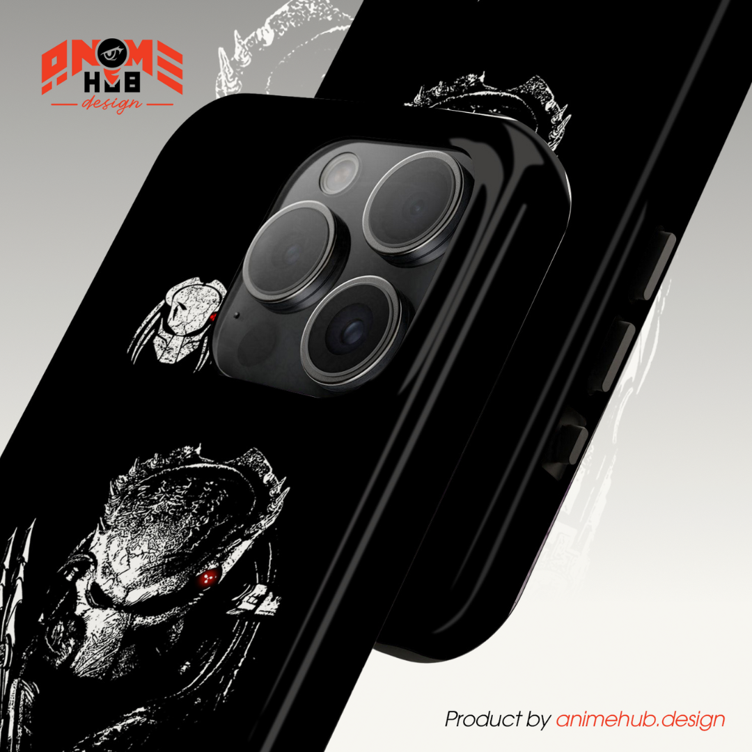 Predatorr iPhone Case – Alien Hunter Sci-Fi Inspired Design ANIME HUB