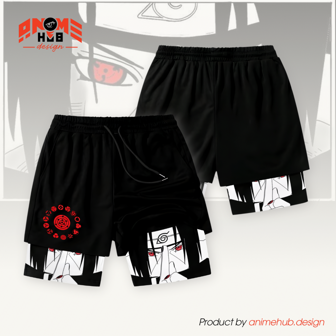 Uzumaki - Pantalones cortos de Narutoo Streetwear ANIME HUB