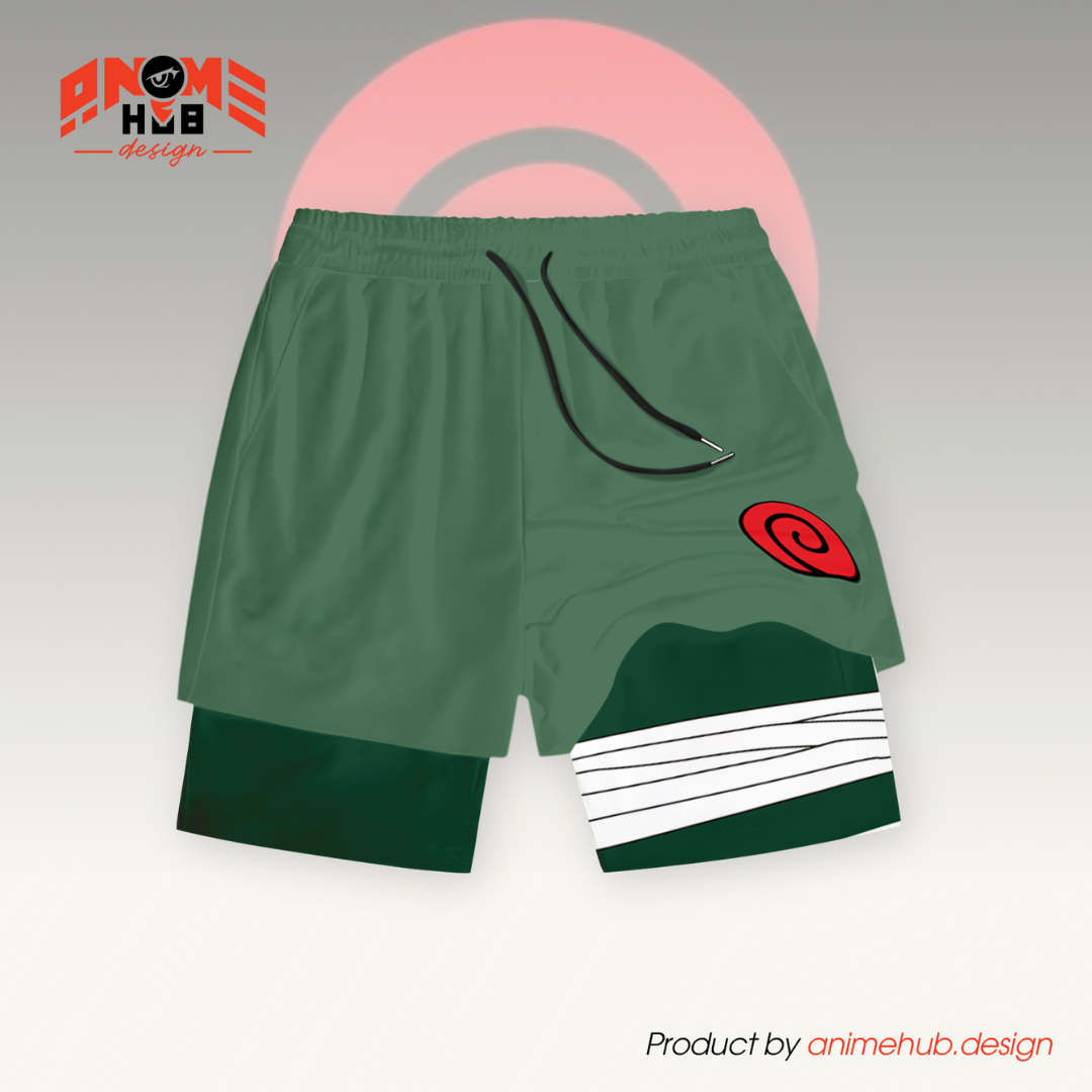 Uzumaki - Pantalones cortos de Narutoo Streetwear ANIME HUB