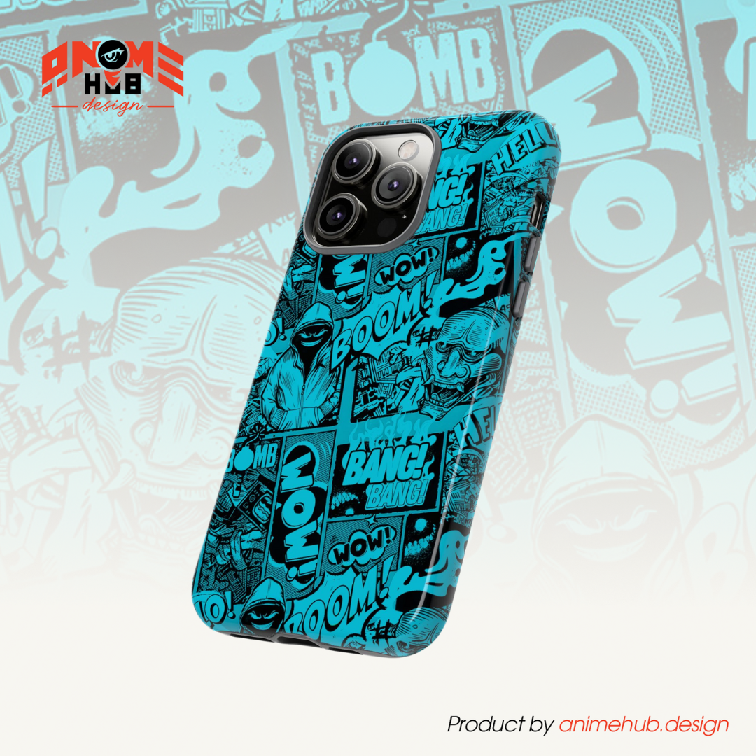 BOOM! BANG! WOW! 5 – Graffiti Street Style Phone Case ANIME HUB