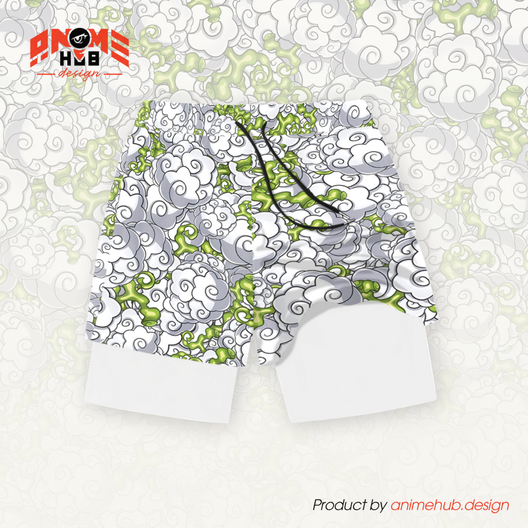 Anime Fruta del Diablo 16 – Pantalones cortos de Onepiecee ANIME HUB