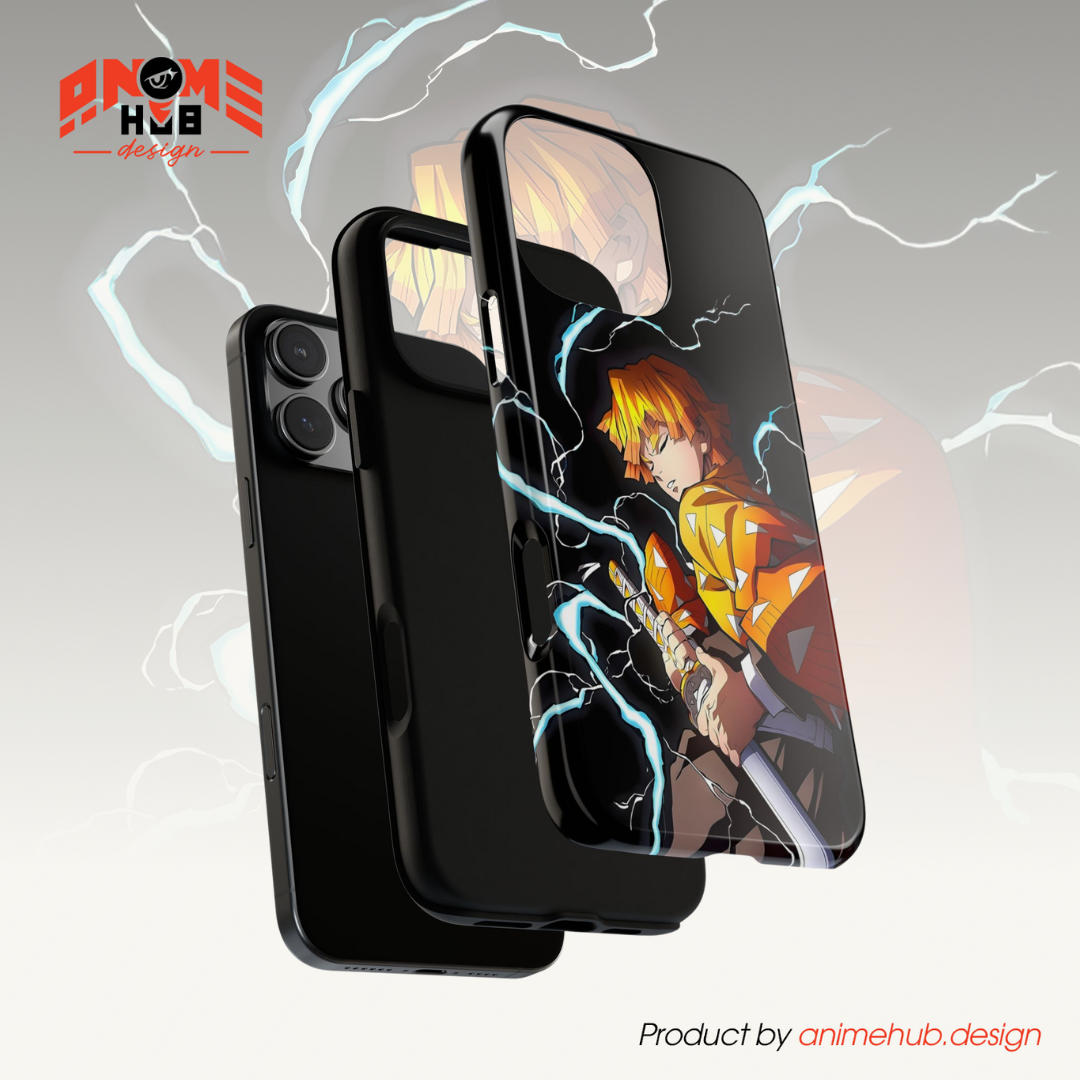 Demon Slayerr – Agatsuma Zenitsu 3 Phone Case ANIME HUB