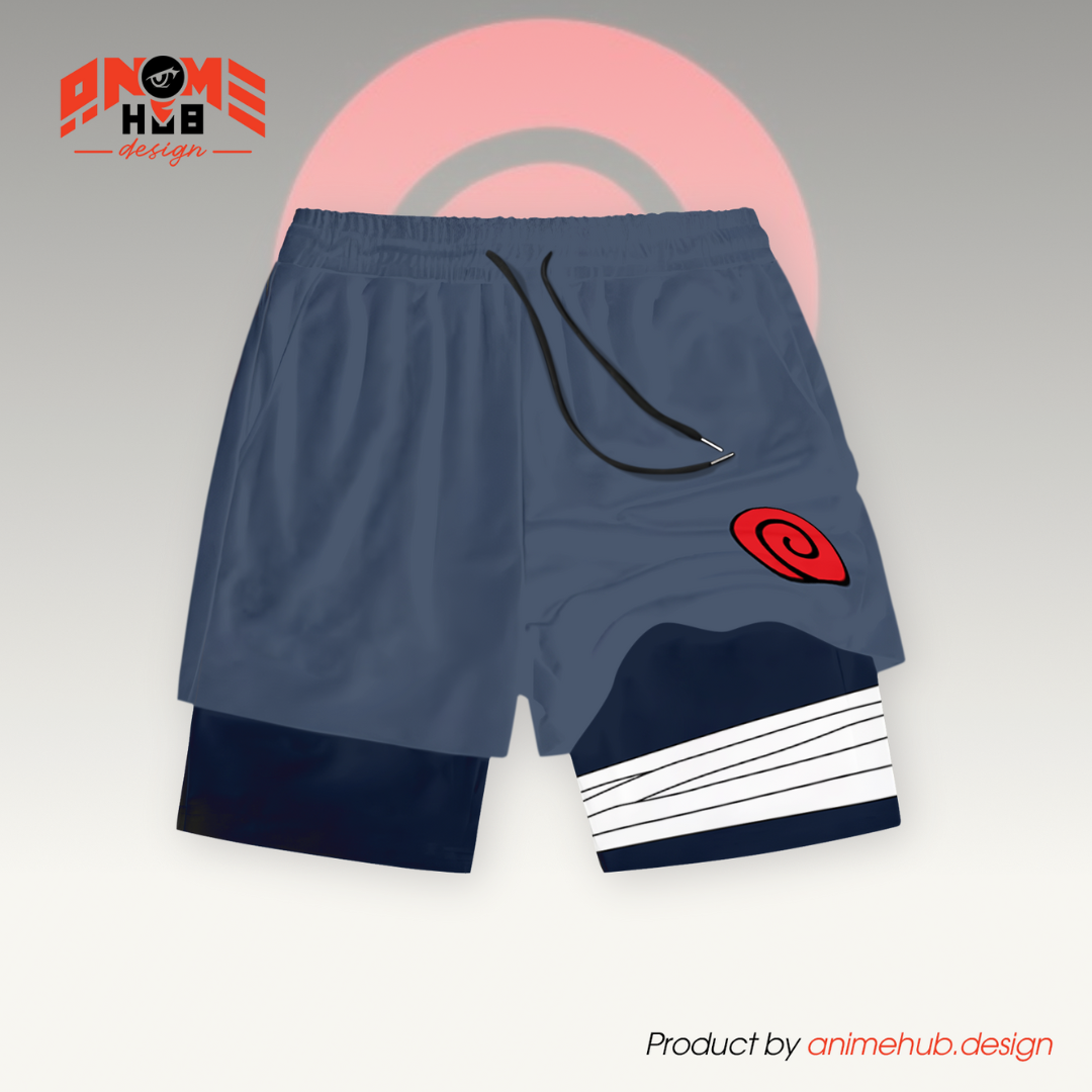 Uzumaki - Pantalones cortos de Narutoo Streetwear ANIME HUB