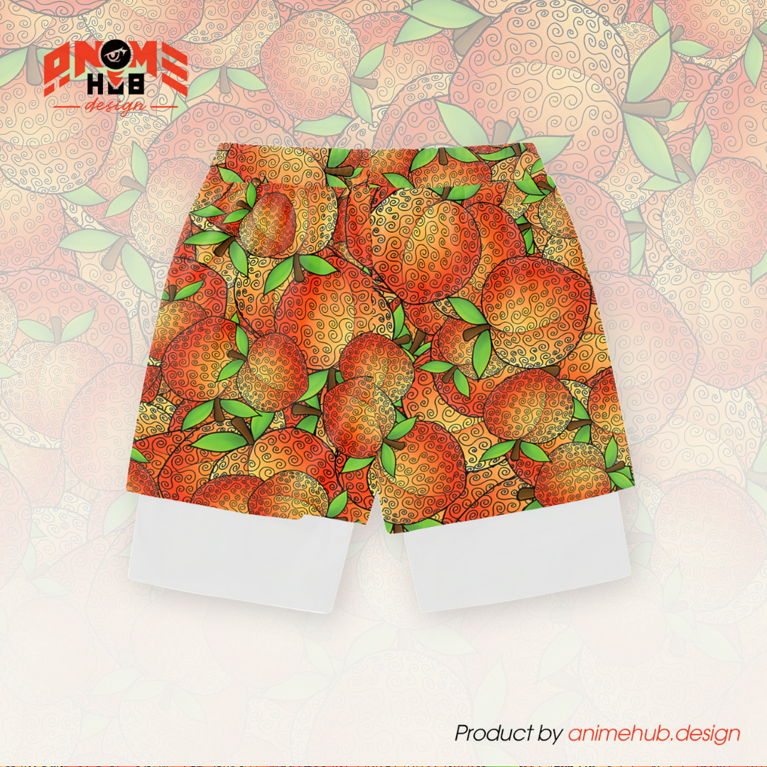 Anime Fruta del Diablo 17 – Pantalones cortos de Onepiecee ANIME HUB