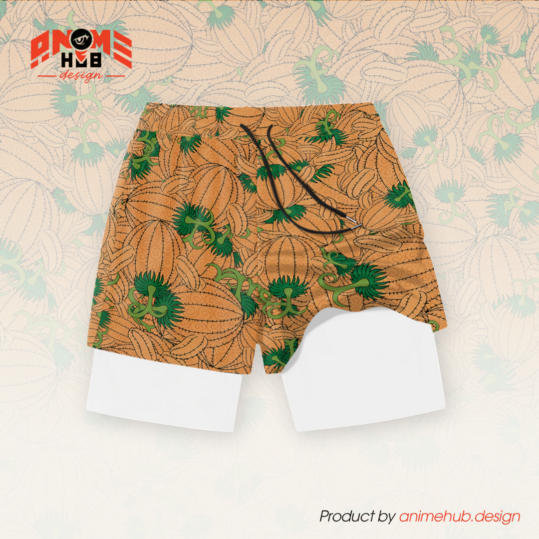 Anime Fruta del Diablo 20 – Pantalones cortos de Onepiecee ANIME HUB