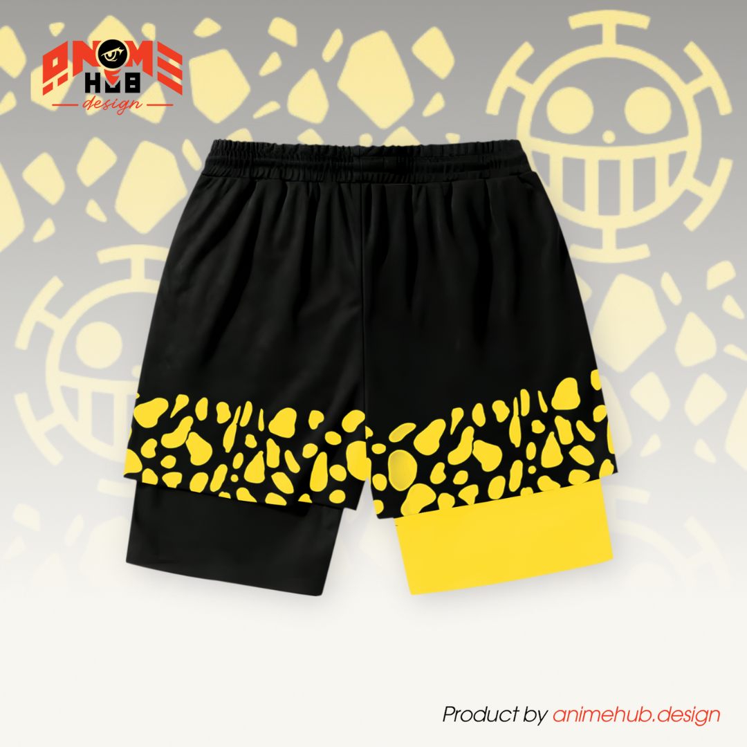 Heart Pirates – Onepiecee Anime Layered Shorts ANIME HUB