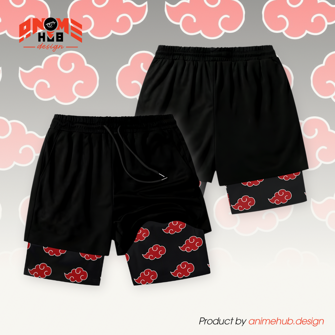 Uzumaki - Pantalones cortos de Narutoo Streetwear ANIME HUB