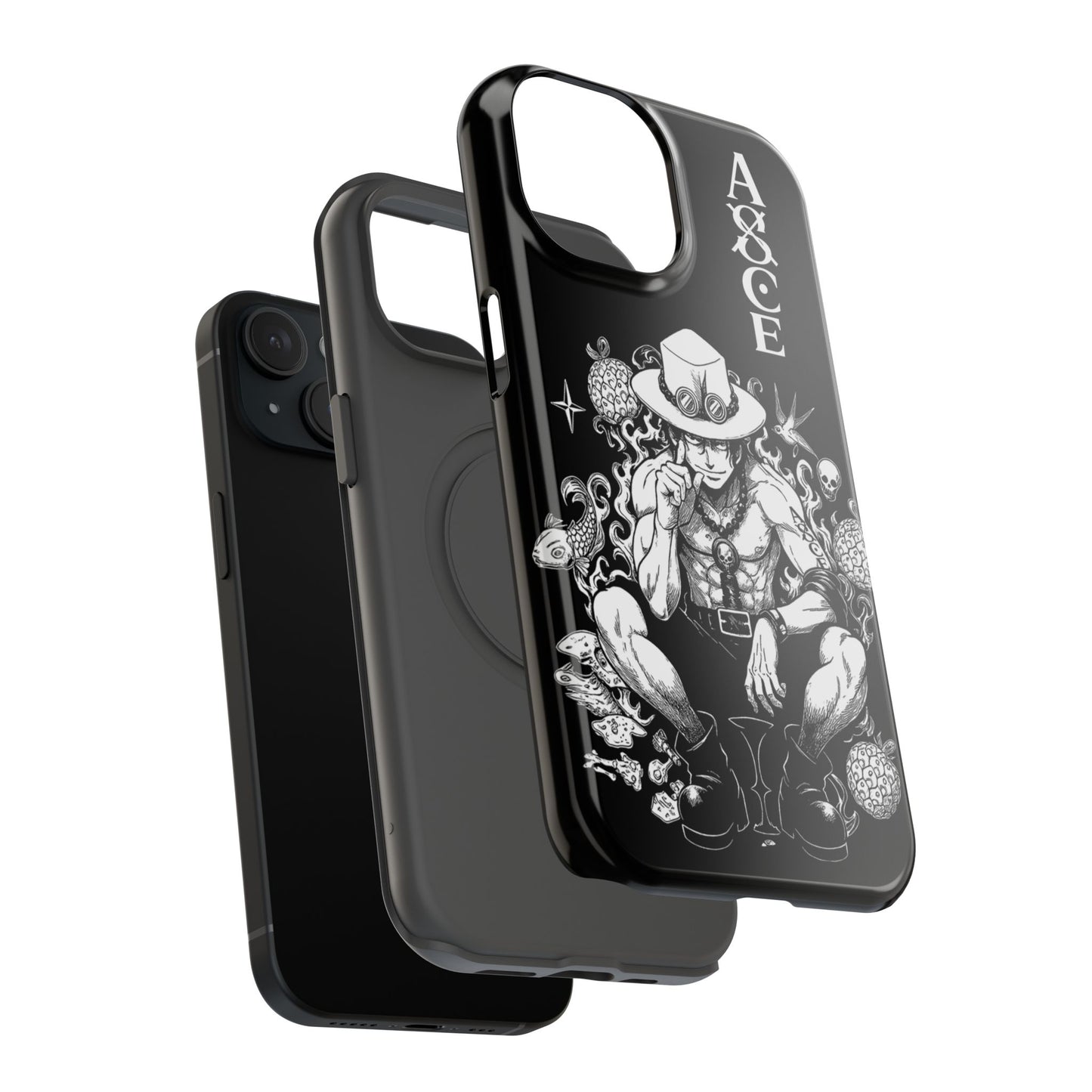 One Piecee Portgas D. Ace Phone Case – Anime Design ANIME HUB