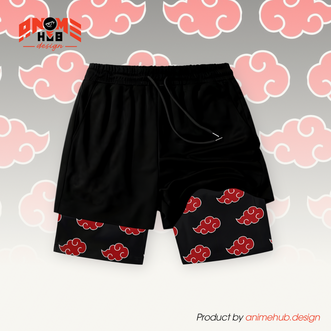 Uzumaki - Pantalones cortos de Narutoo Streetwear ANIME HUB