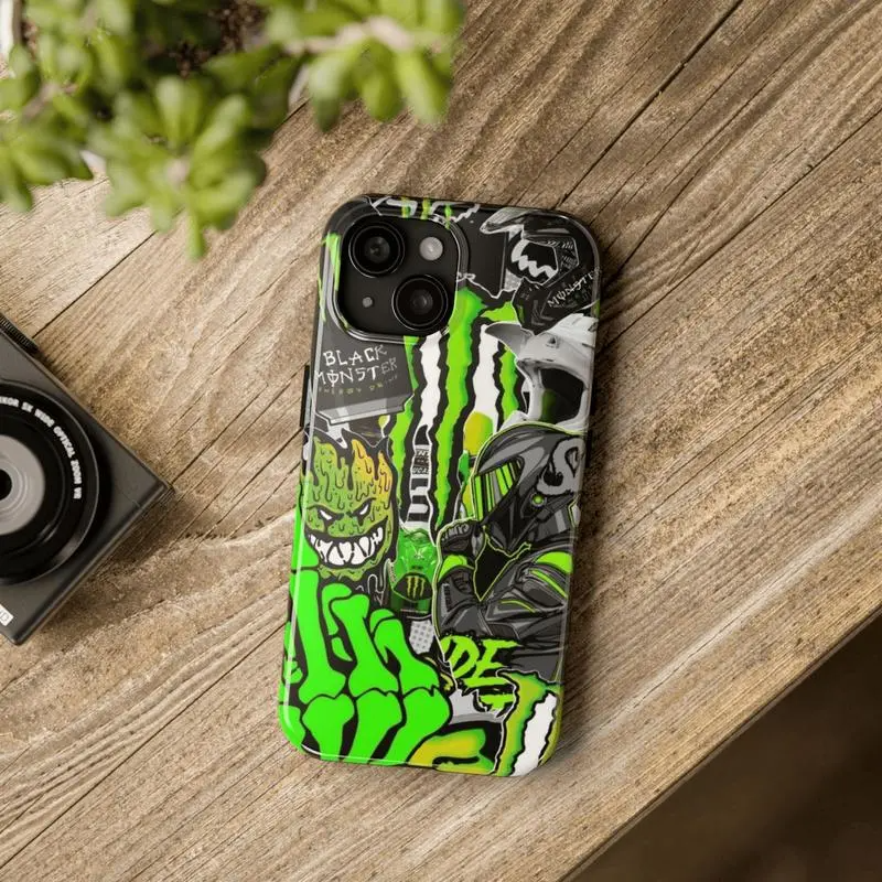 Monster Energy Motorsports Phone Cases Phone Cover Hard Case Tough 2-piece Phone Case