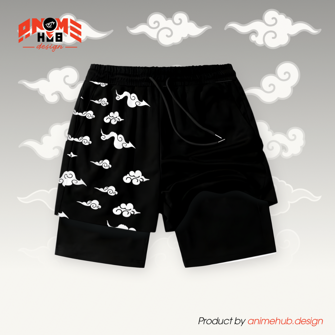 Uzumaki - Pantalones cortos de Narutoo Streetwear ANIME HUB