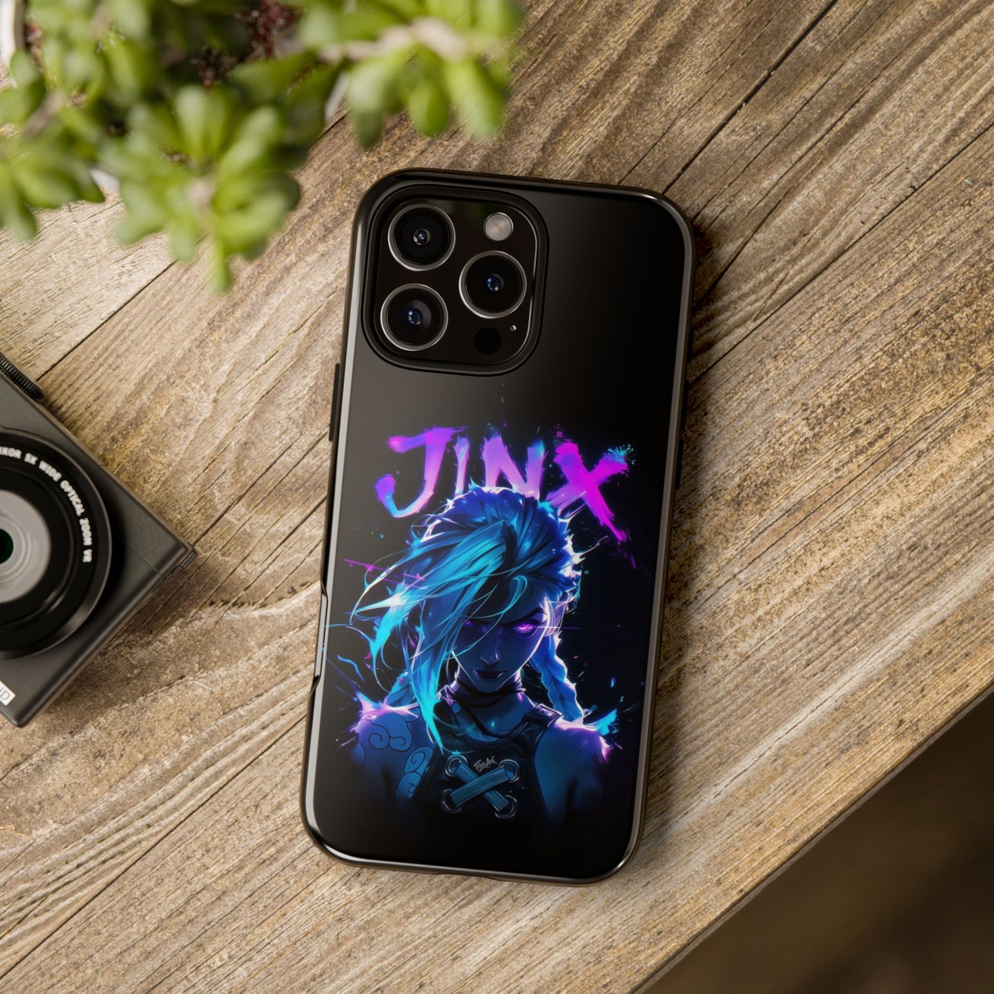 Jinx, Powder Arcane 2 – League of Legends Phone Case ANIME HUB