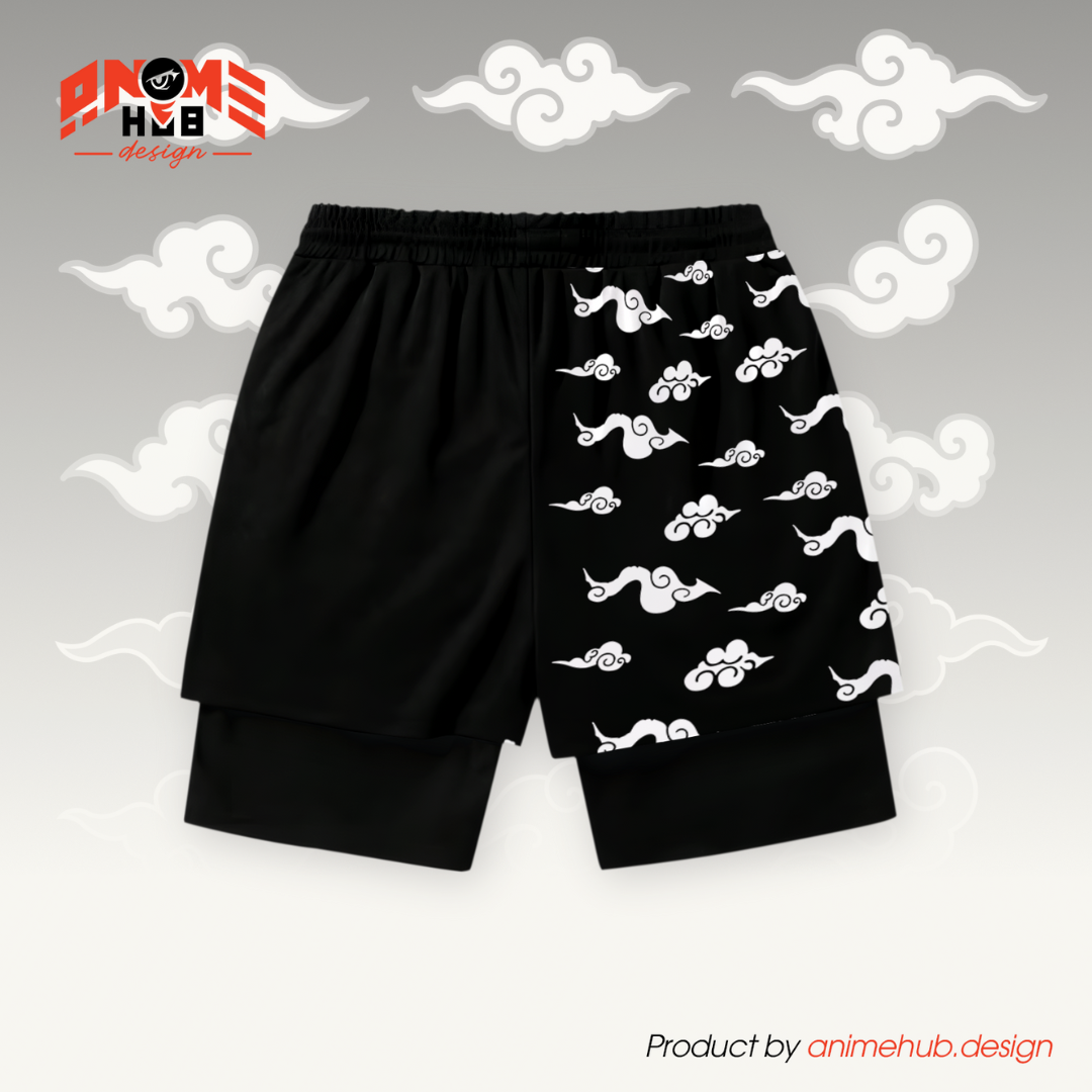 Uzumaki - Pantalones cortos de Narutoo Streetwear ANIME HUB