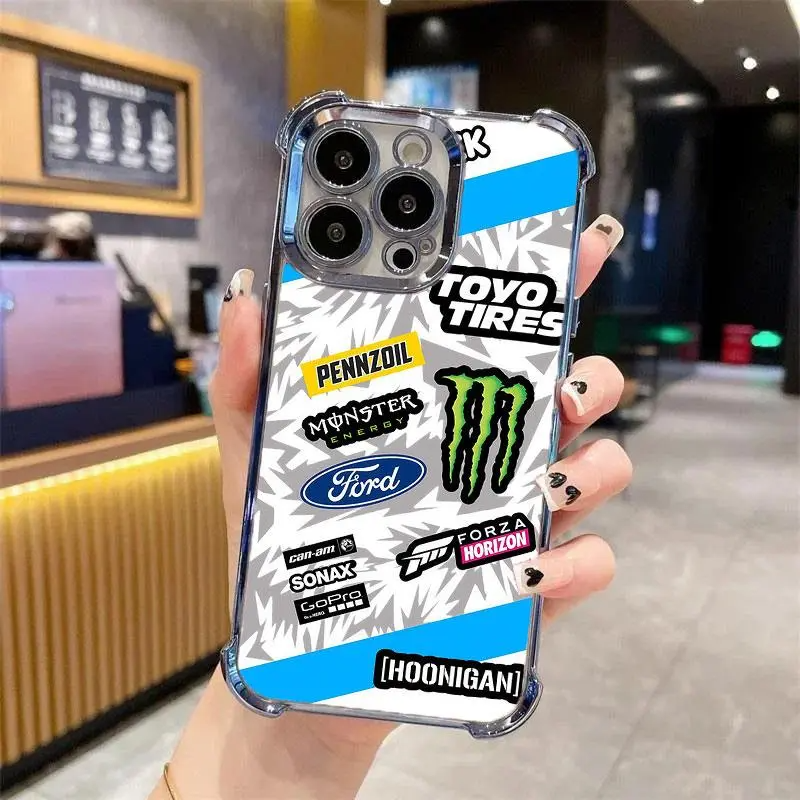 Color Full 7 Blue Energy Edition For Iphone/Samsung Cushion Drop Protection Phone Case