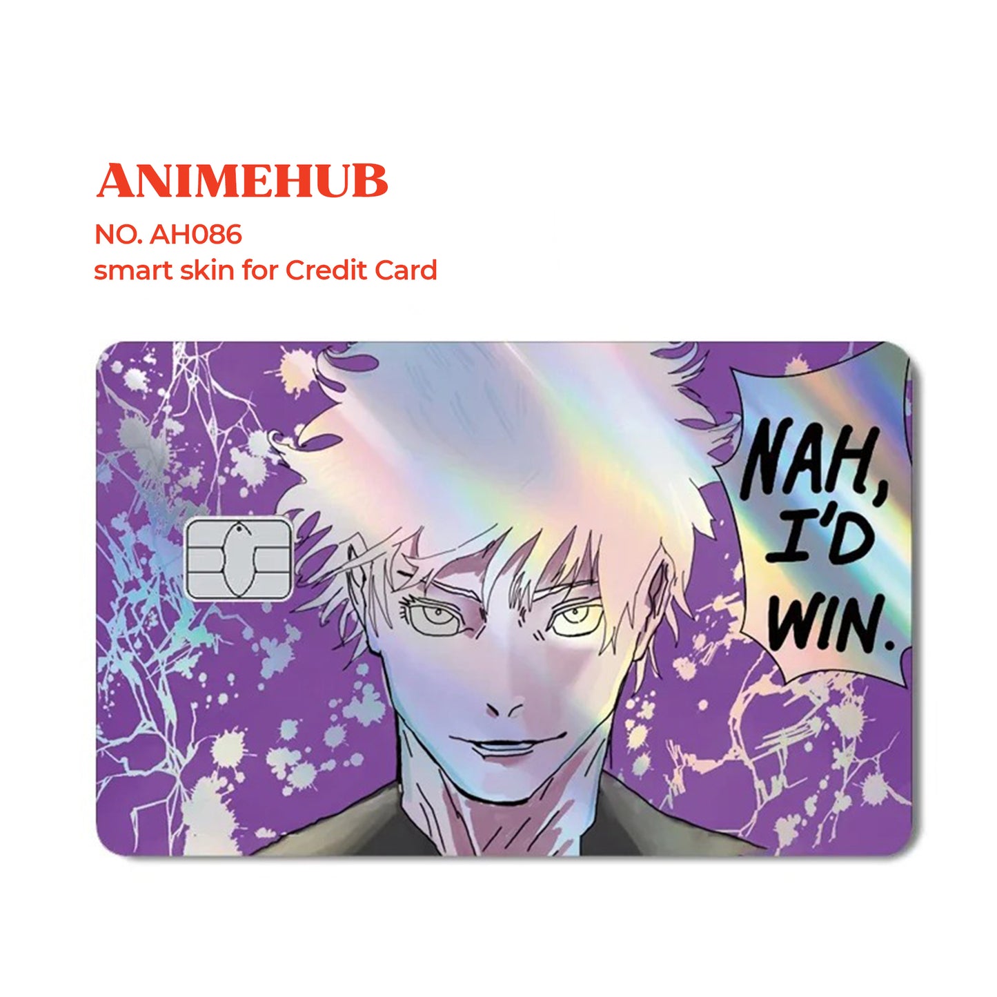 Jujustsuu Kaiiseen – Credit Card Skin Design Form ANIME HUB