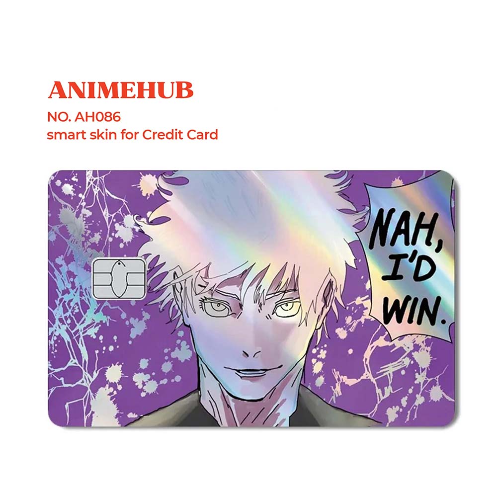 Jujustsuu Kaiiseen – Credit Card Skin Design Form ANIME HUB