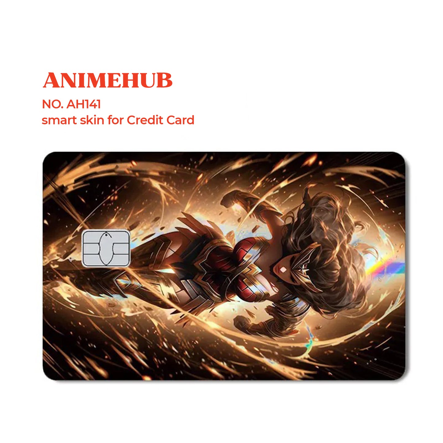 Super Hero D.C.D – Credit Card Skin Design Form ANIME HUB