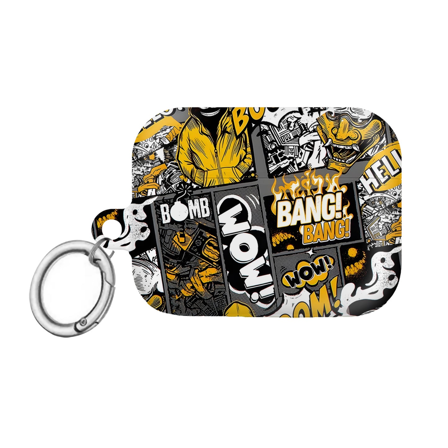 ¡BOOM! ¡BANG! ¡GUAU! 9 – Estuche para AirPods con estilo callejero de grafiti ANIME HUB